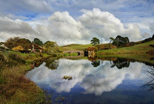 The Bridge and Mill in Hobbiton