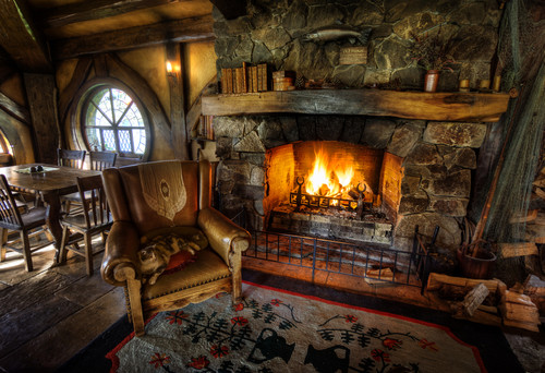 Hobbiton Fireplace